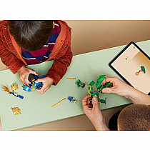 LEGO JAYS DRAGON MECH FIGHT