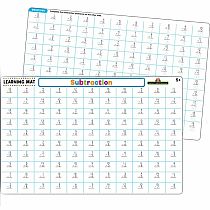 SUBTRACTION LEARNING MAT