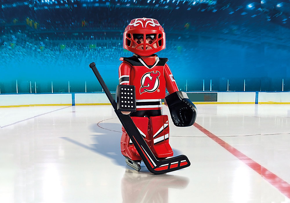 NHL New Jersey Devils Goalie Over the Rainbow