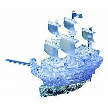 3D Crystal Puzzle Pirate Ship
