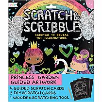 SCRATCH AND SCRIBBLE PRINCESS GARDEN