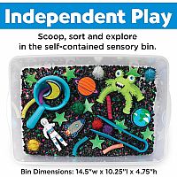 Sensory Bin Outer Space