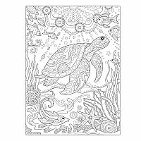 Creative Haven Fanciful Sea Life Coloring Book