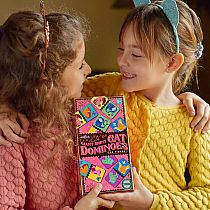 ****SALE PRICE--REG  $19.99**** SHINY CAT GIANT DOMINOES
