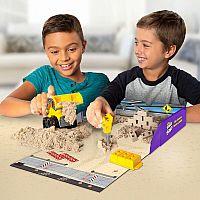 KINETIC SAND DIG DEMOLOLITION TRUCKS