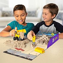 KINETIC SAND DIG DEMOLOLITION TRUCKS