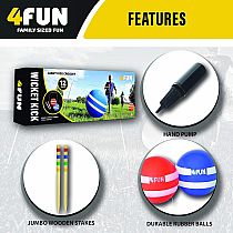 WICKET KICK GIANT KICK CROQUET
