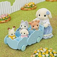 CC RAINBOW FUN NURSERY BUS--CALICO CRITTERS