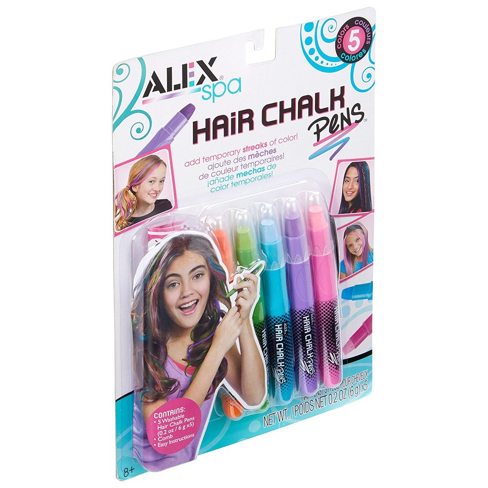 Hair Chalk Pens Over the Rainbow