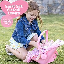 PINK BLOOMS CAR SEAT CARRIER