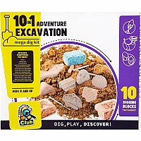 10 in 1 Treasure Excavation Kit
