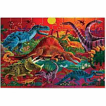 DAZZLING DINOS 60 PC PUZ