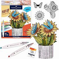 POP UP COLORING SUNFLOWERS