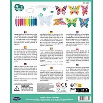 STAIN GLASS MOBILE BUTTERFLIES