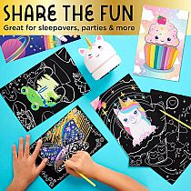DELUXE SCRATCH ART
