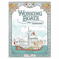 WORKING BOATS COLORING BK