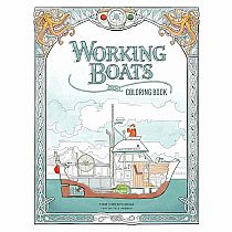 WORKING BOATS COLORING BK