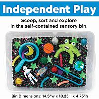 Sensory Bin Outer Space