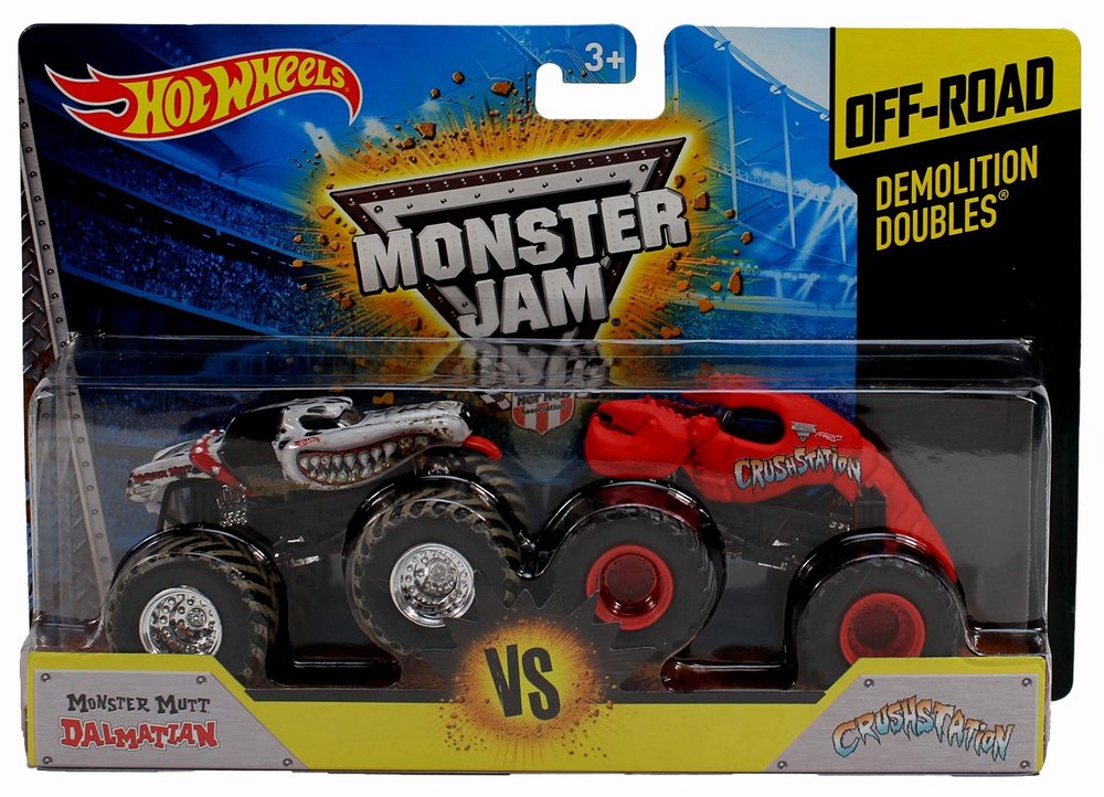 Hot Wheels Monster Jam Double Pack Over the Rainbow