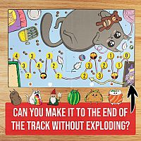 EXPLODING KITTENS BOARD GAME
