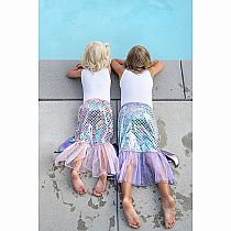 PURPLE MERMAID SPLASH OUTFIT M