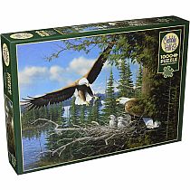 NESTING EAGLES 1000PC PUZ