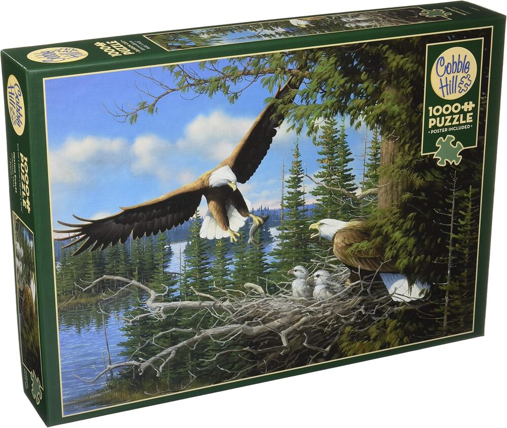 NESTING EAGLES 1000PC PUZ