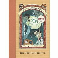 ****SALE PRICE--REG $13.99**** Series of Unfortunate Events 8 Hostile Hotel---Lemony Snicket  Brett Helquist