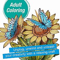POP UP COLORING SUNFLOWERS