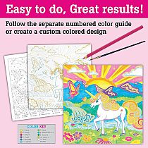 Paint By Number Unicorn Foil Fun