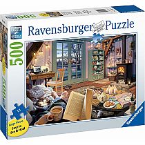 COZY RETREAT 500 PC LRG FRMT