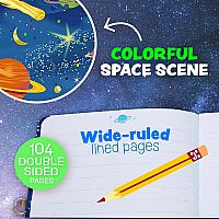 DIARY DEEP SPACE GLOW IN DARK