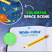 DIARY DEEP SPACE GLOW IN DARK