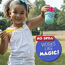 NO-SPILL BUBBLE TUMBLER