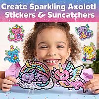 BIG GEM DIAMOND PAINT AXOLOTL