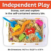 SENSORY BIN BEACH