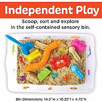 SENSORY BIN BEACH