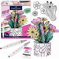 POP UP COLORING WILDFLOWERS