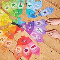 COLOR PUZZLE SPINNER GAME