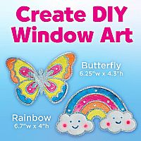 Easy Sparkle Window Art