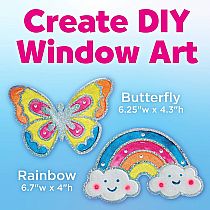Easy Sparkle Window Art