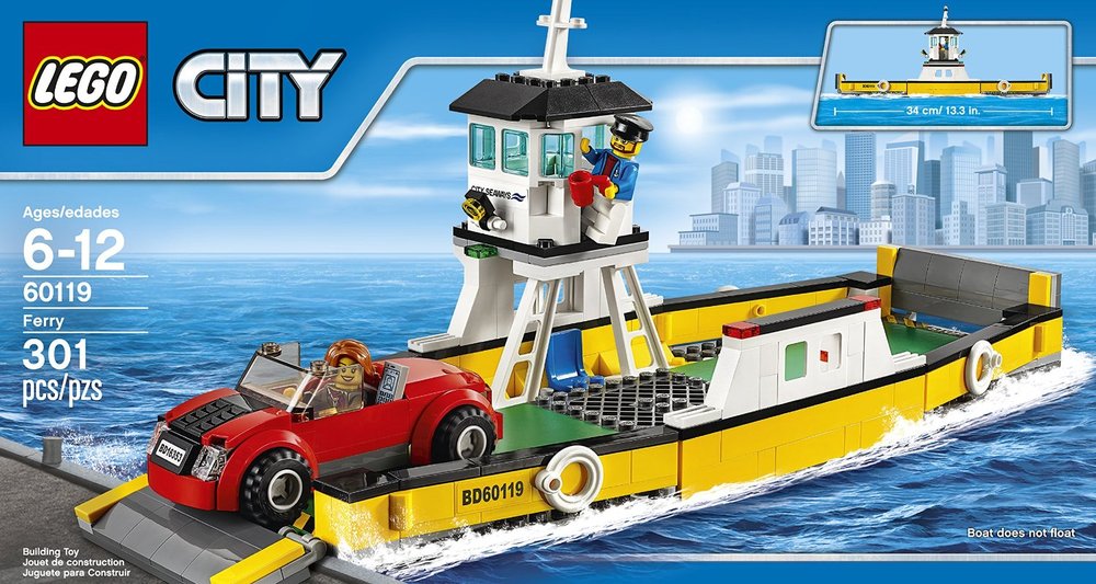 Lego city best sale ferry