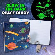 DIARY DEEP SPACE GLOW IN DARK