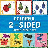ERIC CARLE ABC/123 FLR PUZ