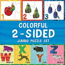 ERIC CARLE ABC/123 FLR PUZ