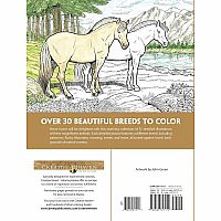 Creative Haven Great Horses Coloring Book