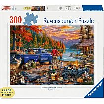 SUNSET LAKE 300 PC LRG FRMT