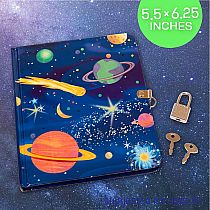 DIARY DEEP SPACE GLOW IN DARK