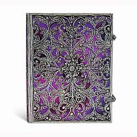 PB ULTRA LINED SILVER FILIGREE AUBERGINE