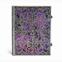 PB ULTRA LINED SILVER FILIGREE AUBERGINE